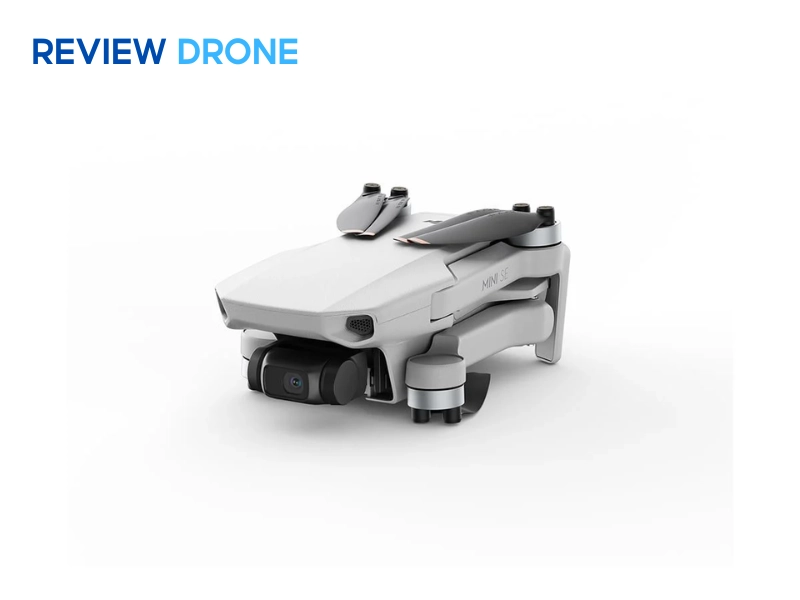 DJI Mini SE có thiết kế đơn giản, nhỏ gọn 