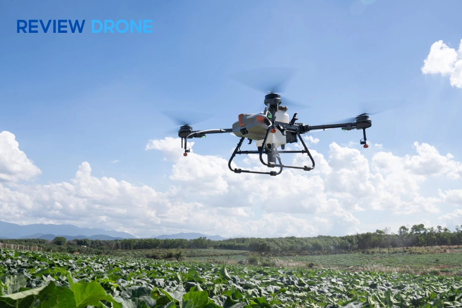 Review DJI Agras T10: Có nên đầu tư máy bay phun thuốc này?