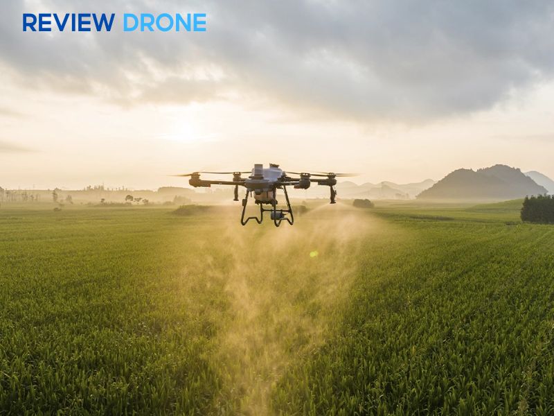 review dji agras T25P