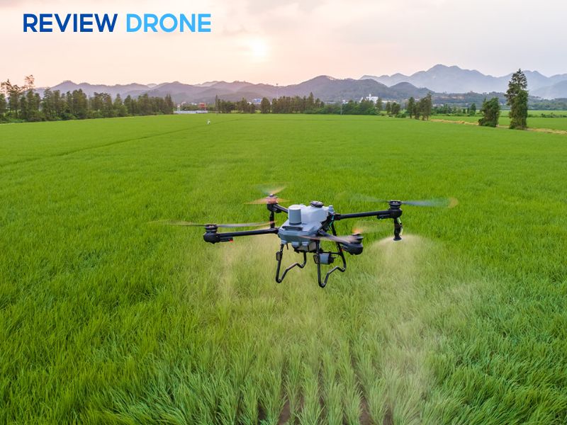 Quy trình hạ cánh và kết thúc nhiệm vụ với DJI Agras T100